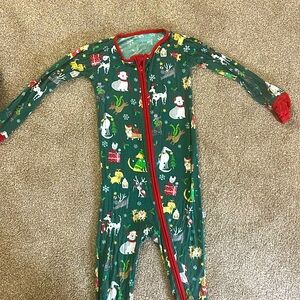 Little Sleepies Christmas Puppies Pajamas